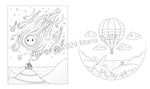 SHOOTING STAR: COLORING BOOK