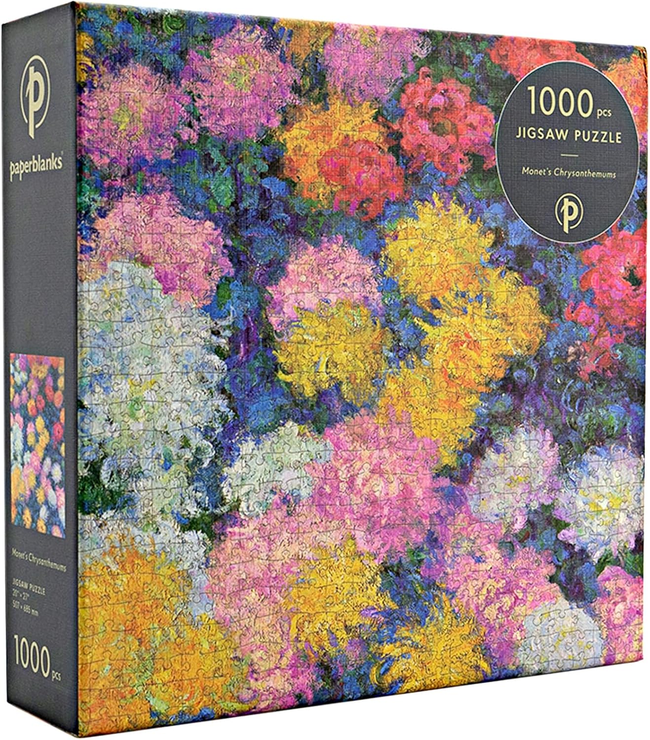 MONETS CHRYSANTHEMUMS 1000 PIECE PUZZLE