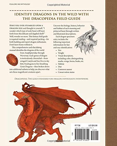DRACOPEDIA FIELD GUIDE : DRAGONS OF THE WORLD