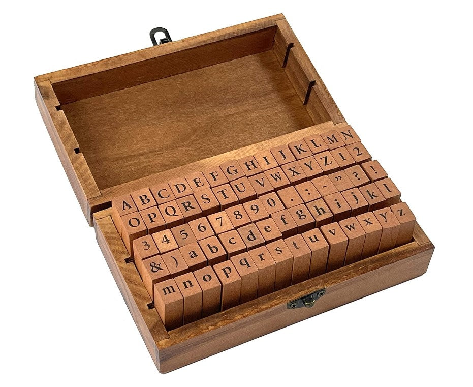 STUDIO SERIES LETTERPRESS STAMP SET 70