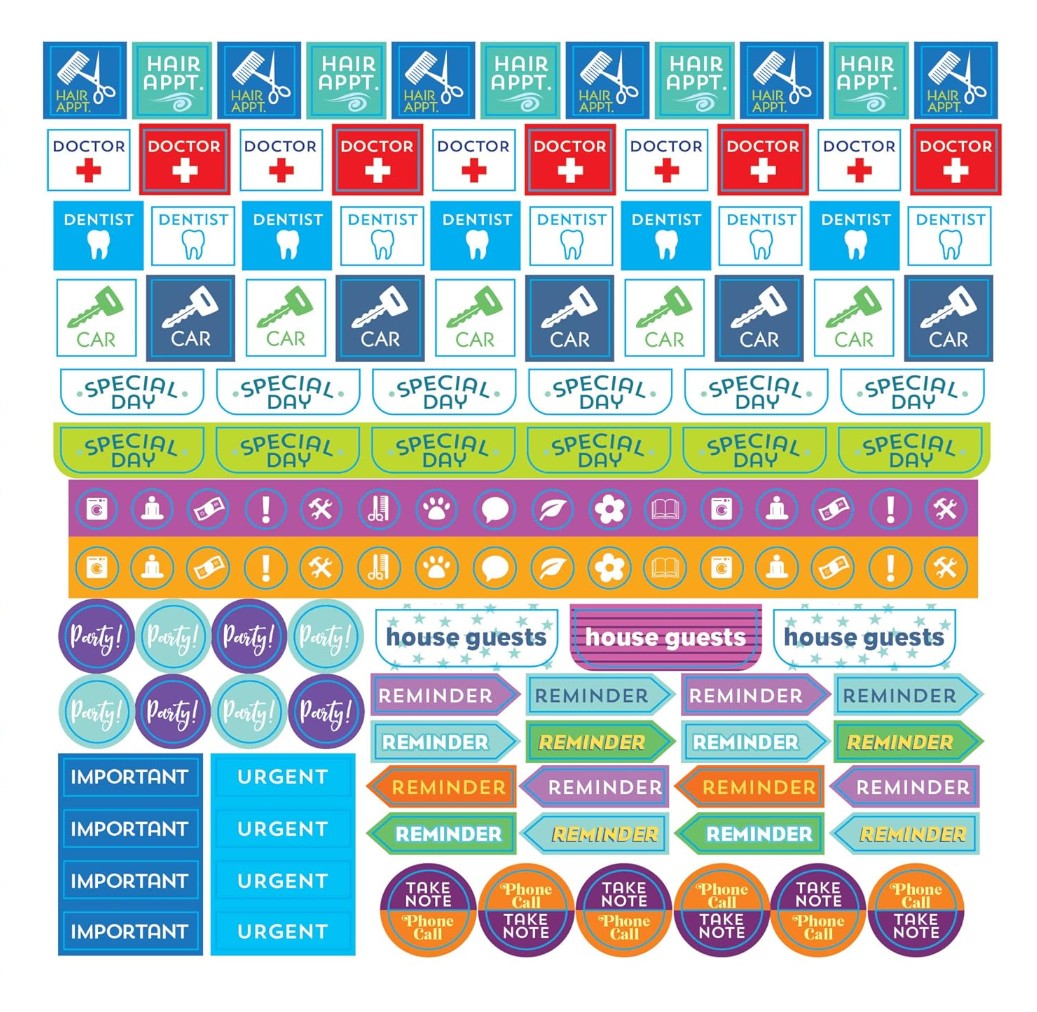 PLAN IT! A STICKER BOOK