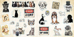 LOADS OF EPHEMERA STICKER BOOK