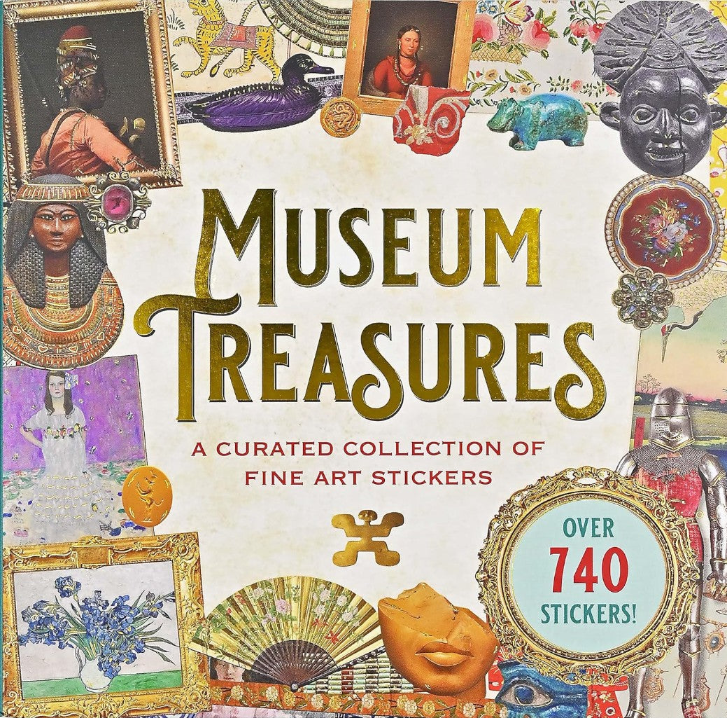 MUSEUM TREASURES STICKER BOOK