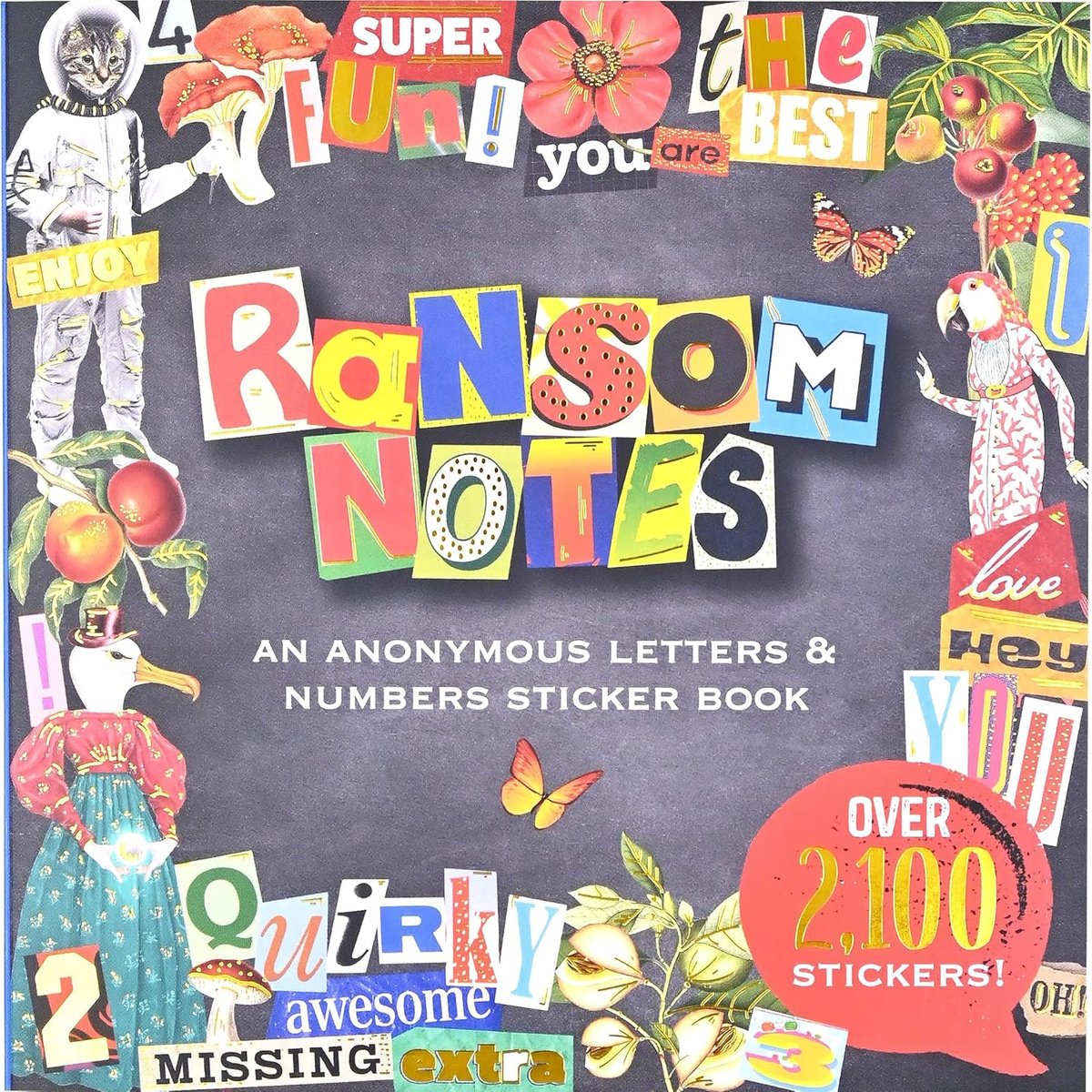 RANSOM NOTE STICKER BOOK