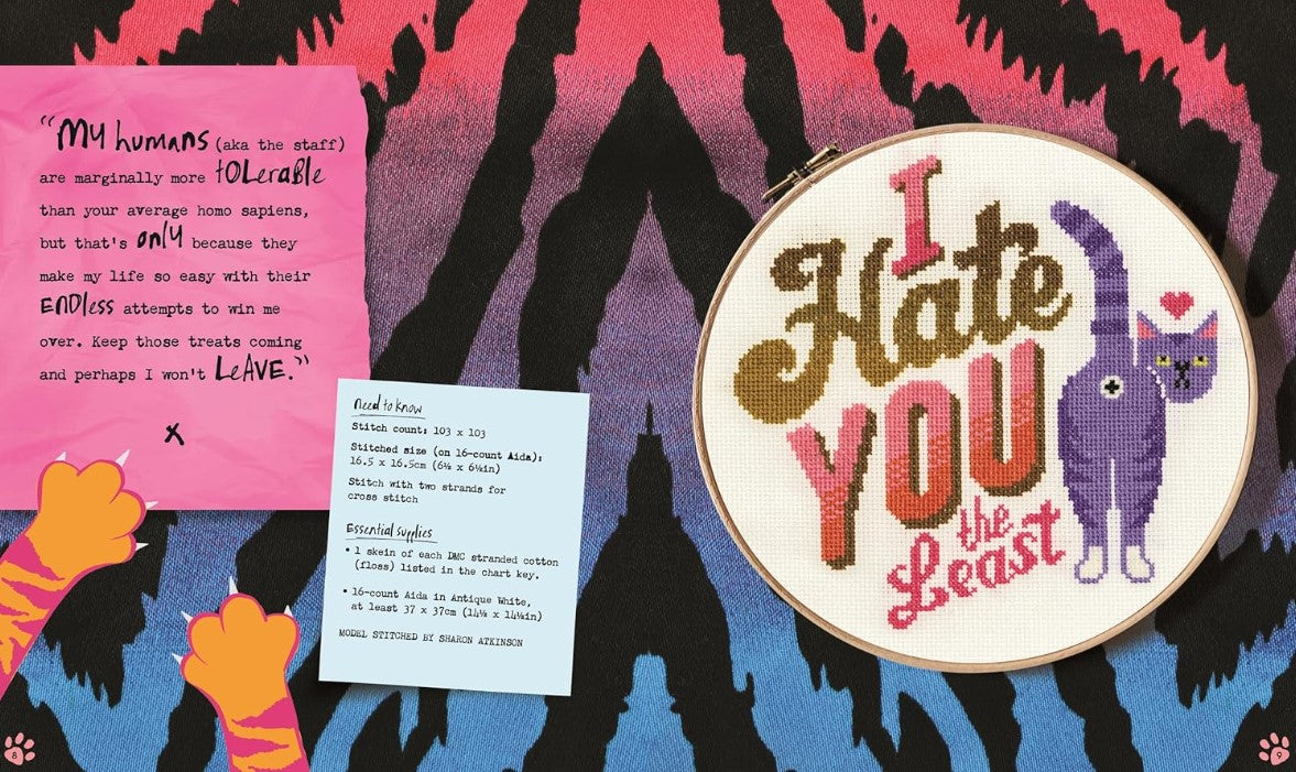 CROSS STITCH WITH CATTITUDE