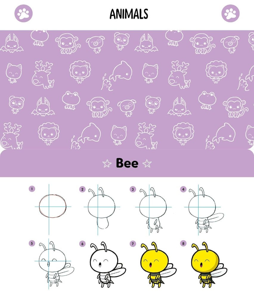 KAWAII CUTE AND EASY DRAWING DECK