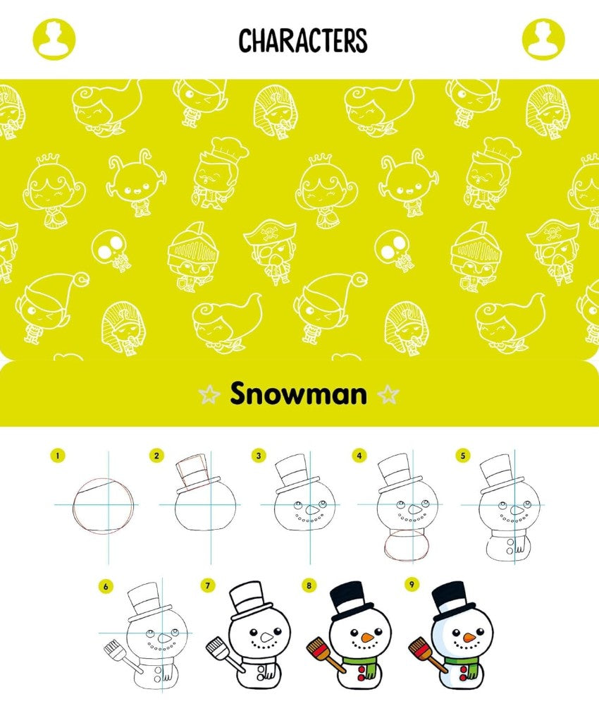 KAWAII CUTE AND EASY DRAWING DECK