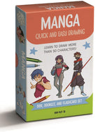 MANGA QUICK AND EASY DRAWING DECK