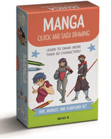 MANGA QUICK AND EASY DRAWING DECK