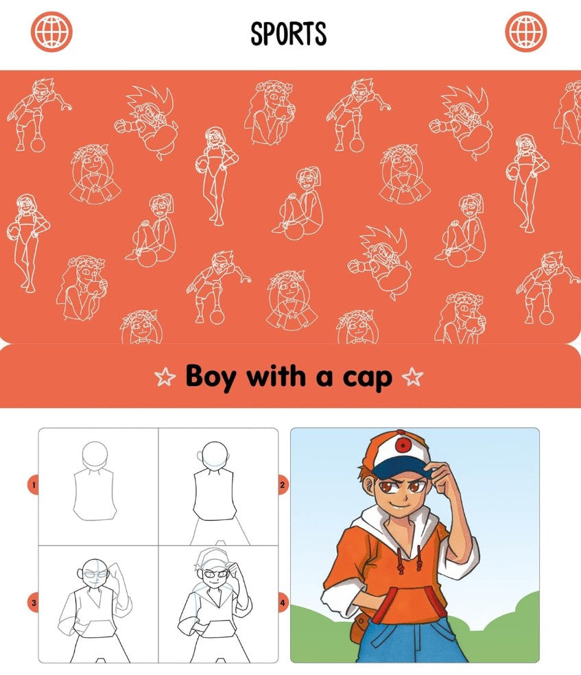 MANGA QUICK AND EASY DRAWING DECK