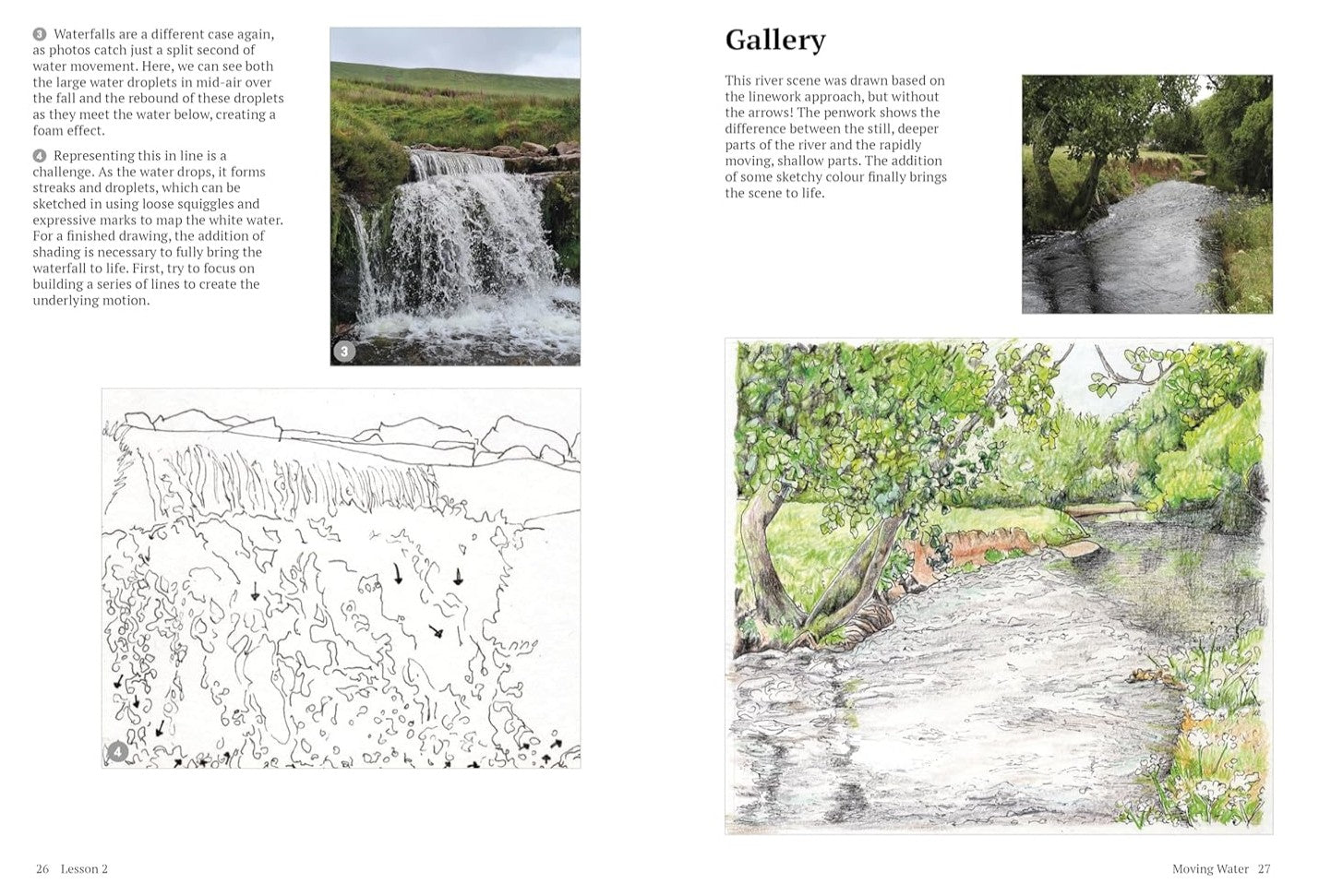 DRAW A RIVER SOURCE TO THE SEA