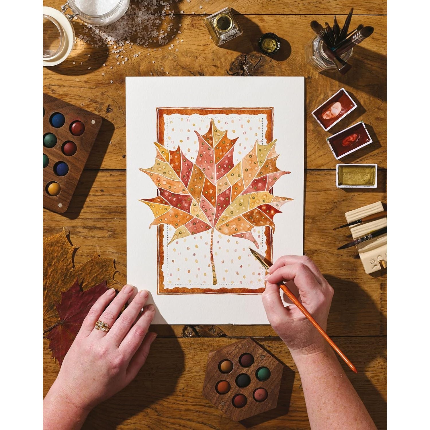 CREATIVE ABSTRACT MIXED MEDIA