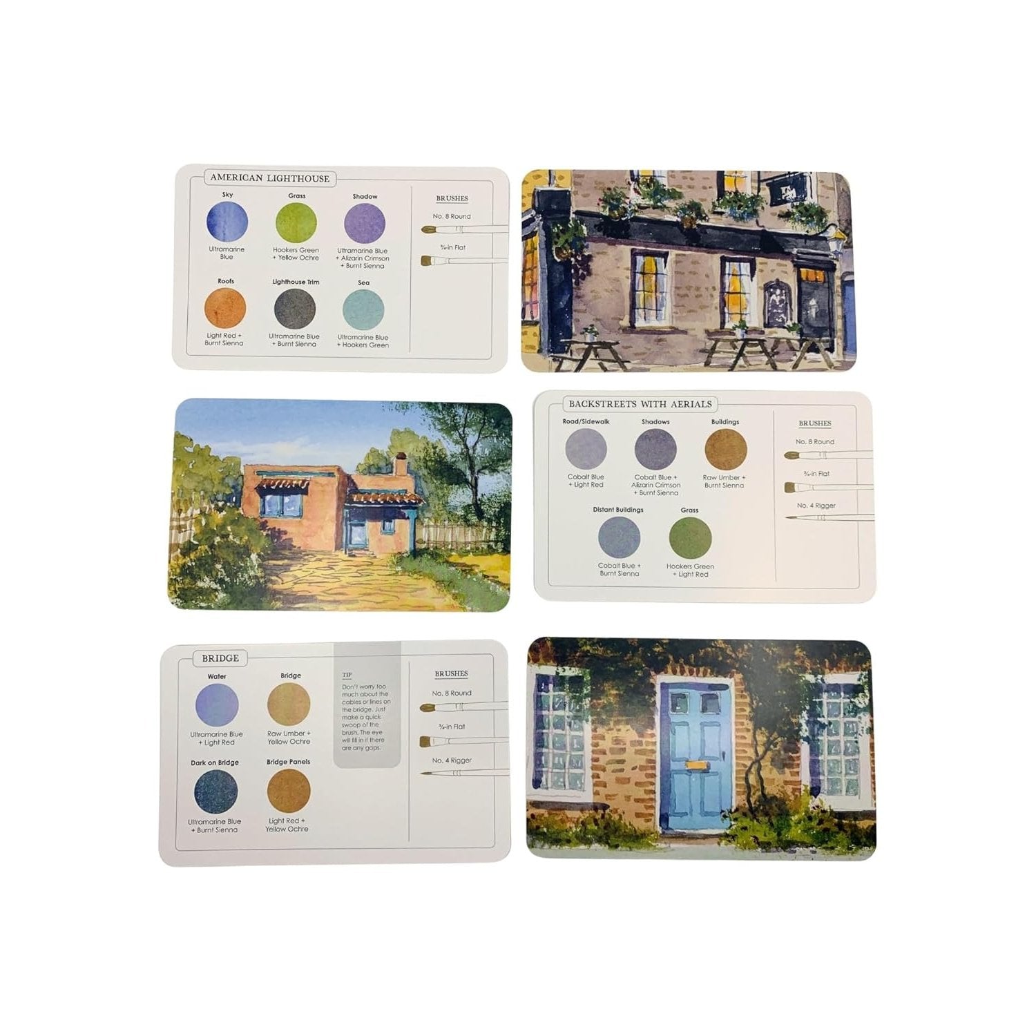 WATERCOLOUR MIXING DECK ARCHITECTURE
