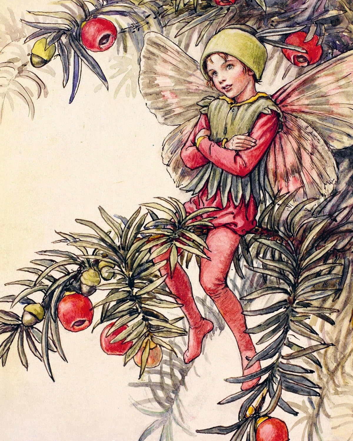 FLOWER FAIRIES TO CUT OUT AND COLLAGE