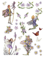 FLOWER FAIRIES TO CUT OUT AND COLLAGE