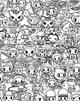 TOKIDOKI COLOURING PAD BOOK 2
