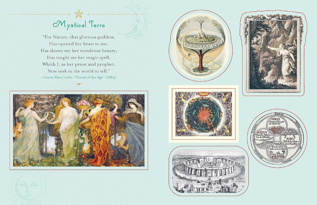 WICCA STICKER BOOK 400 MAGICKAL MYSTICAL STICKERS