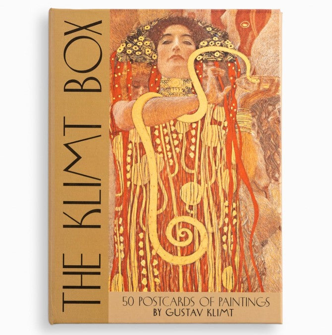 KLIMT BOX 50 POSTCARD OF PAINTINGS