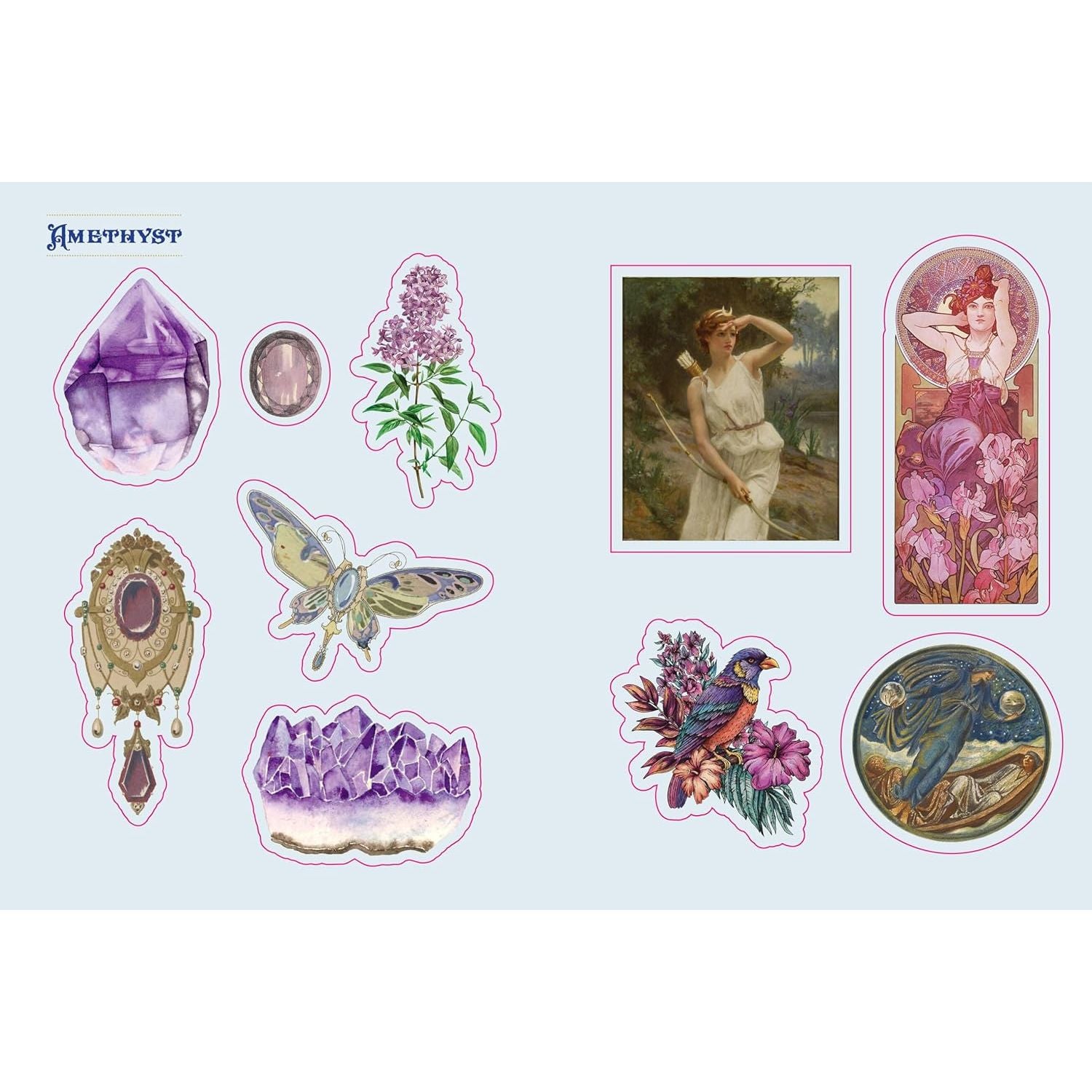 CRYSTAL STICKER BOOK 400 MAGICKAL STICKERS