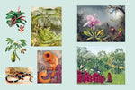 MYSTICAL EARTH 400 STICKERS BOOK MYTHOLOGY NATURE