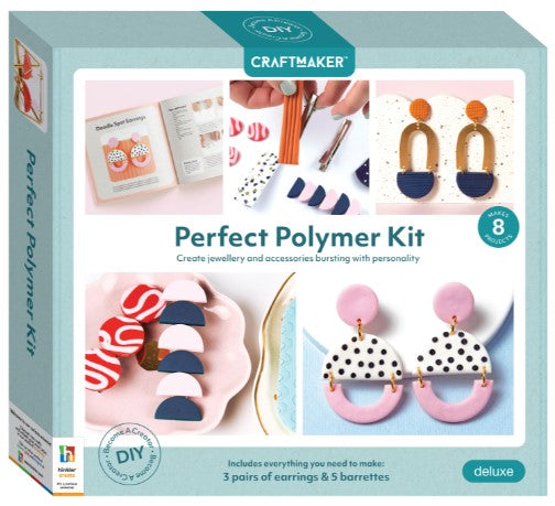 CRAFT MAKER DELUXE POLYMER CLAY JEWELLER KIT