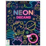 KALEIDOSCOPE STICKER COLOURING NEON DREAMS