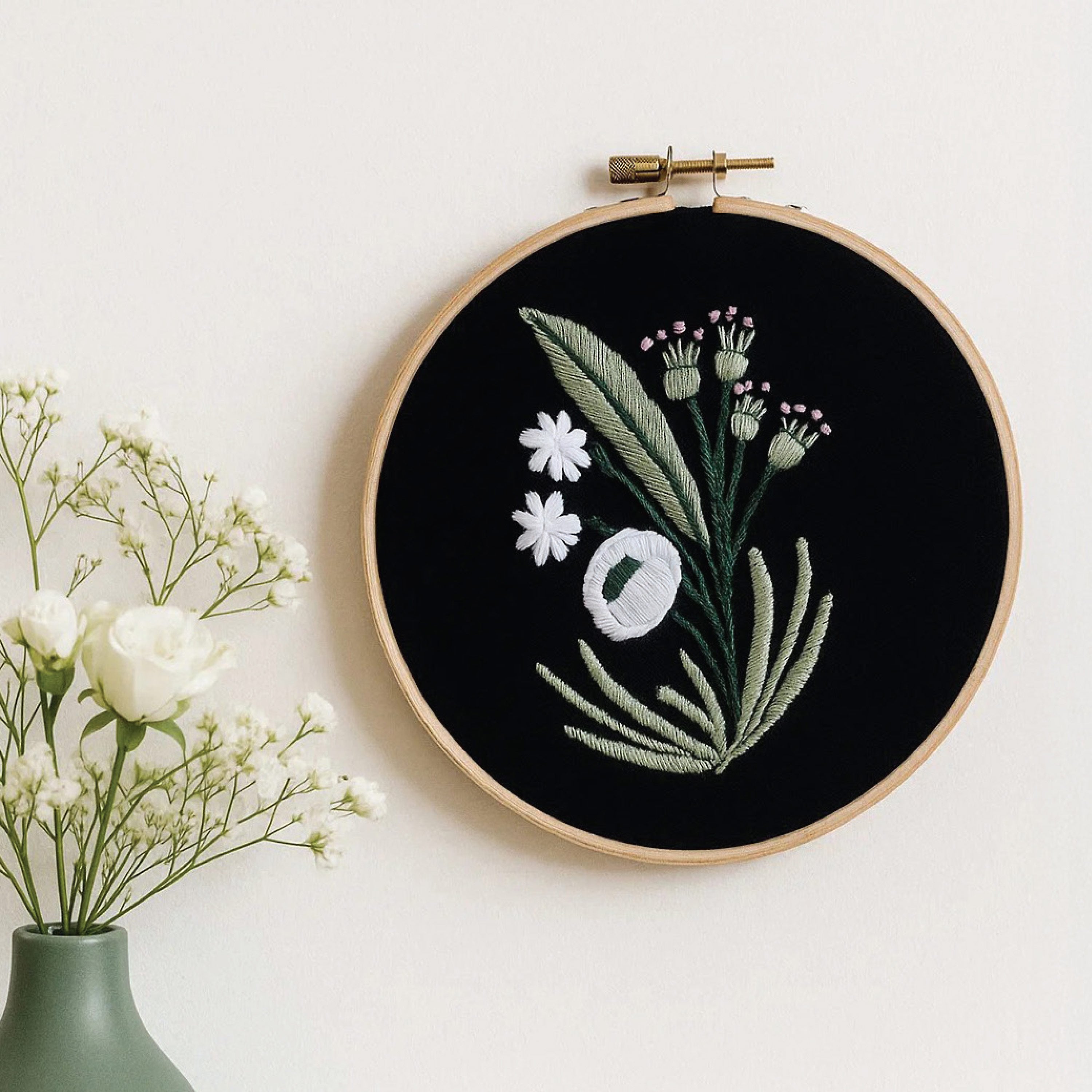 CRAFT MAKER COTTAGECORE EMBROIDERY KIT
