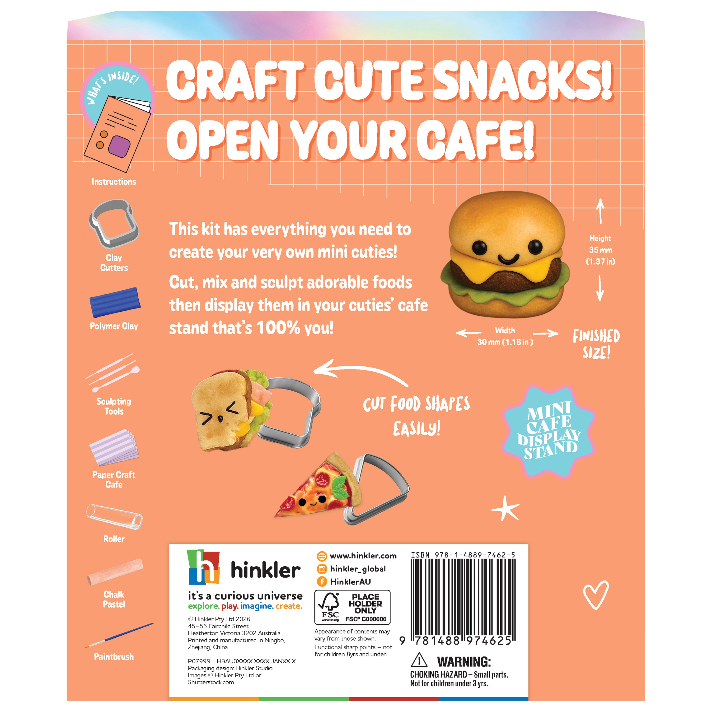 OMC! MINI CUTIES CLAY STAMPS KIT