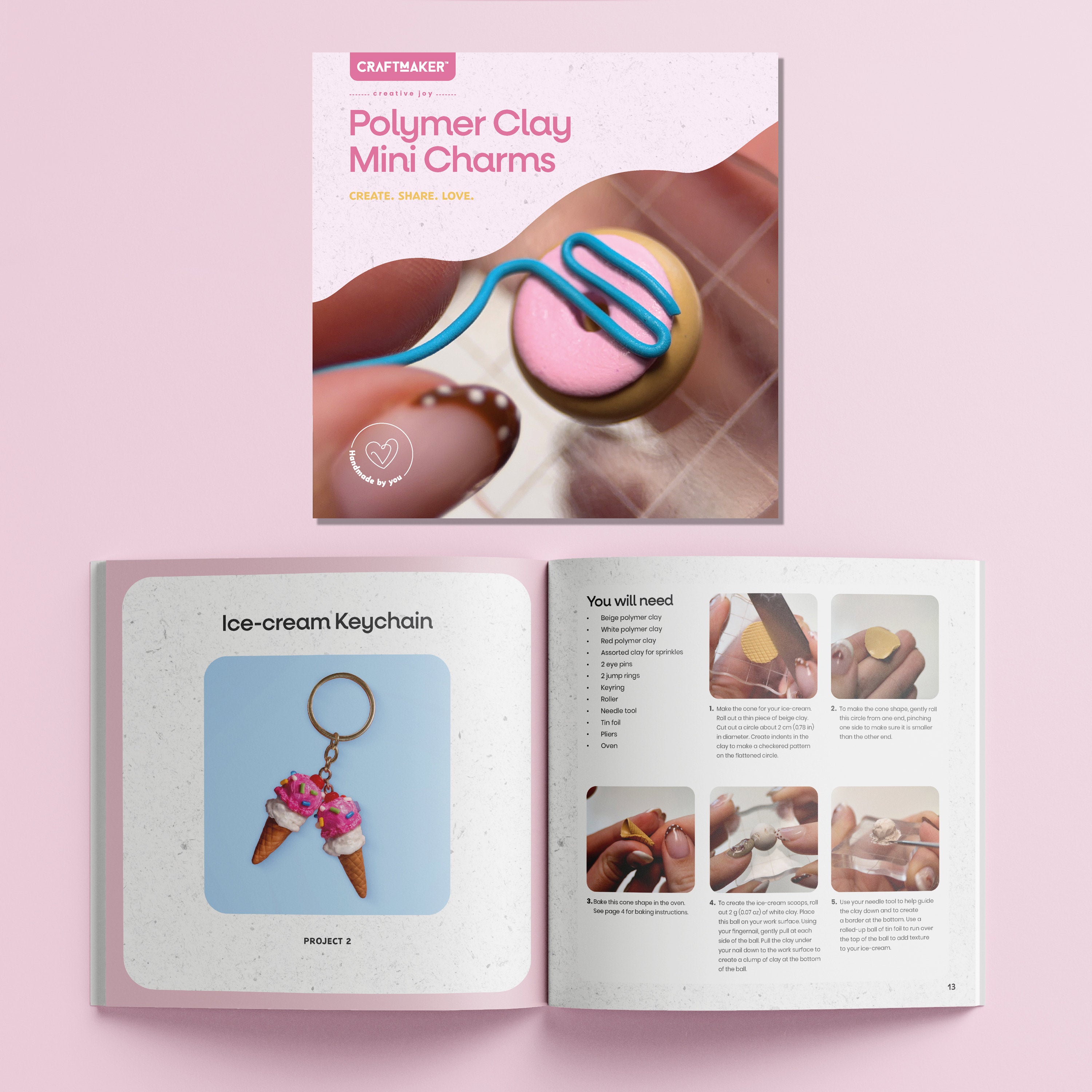POLYMER CLAY MINI SWEET TREATS KIT
