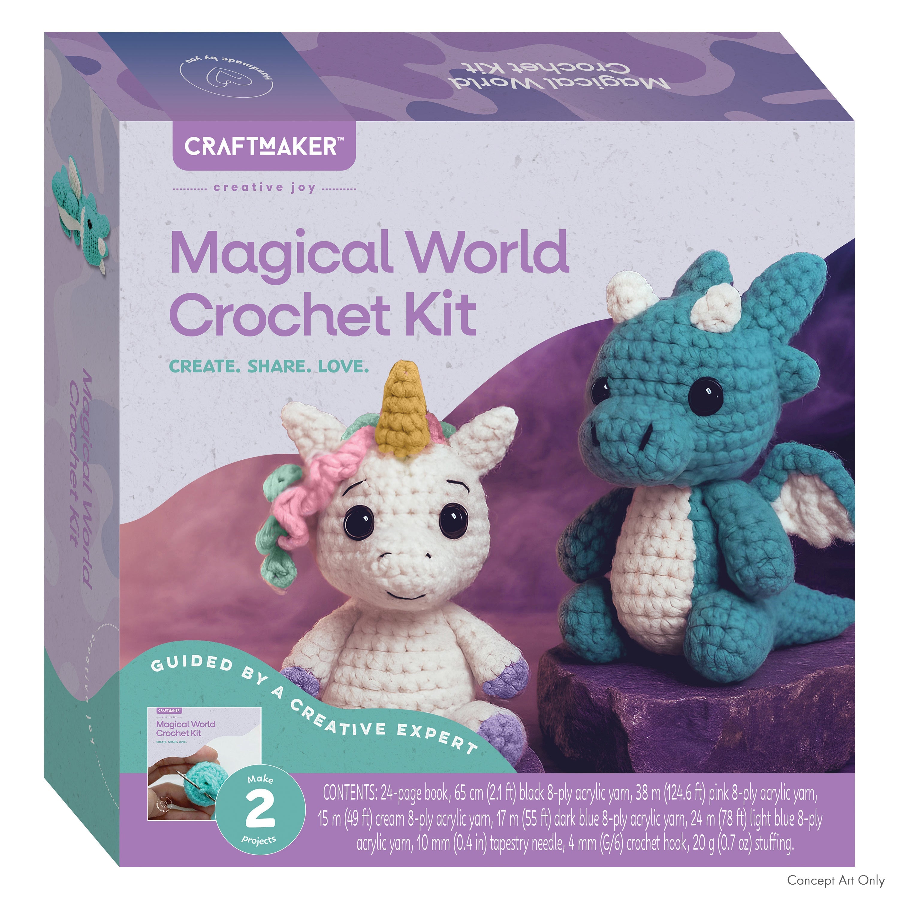 CRAFT MAKER MAGICAL WORLD CROCHET KIT
