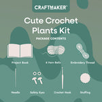 CRAFT MAKER CUTE CROCHET PLANTS KIT