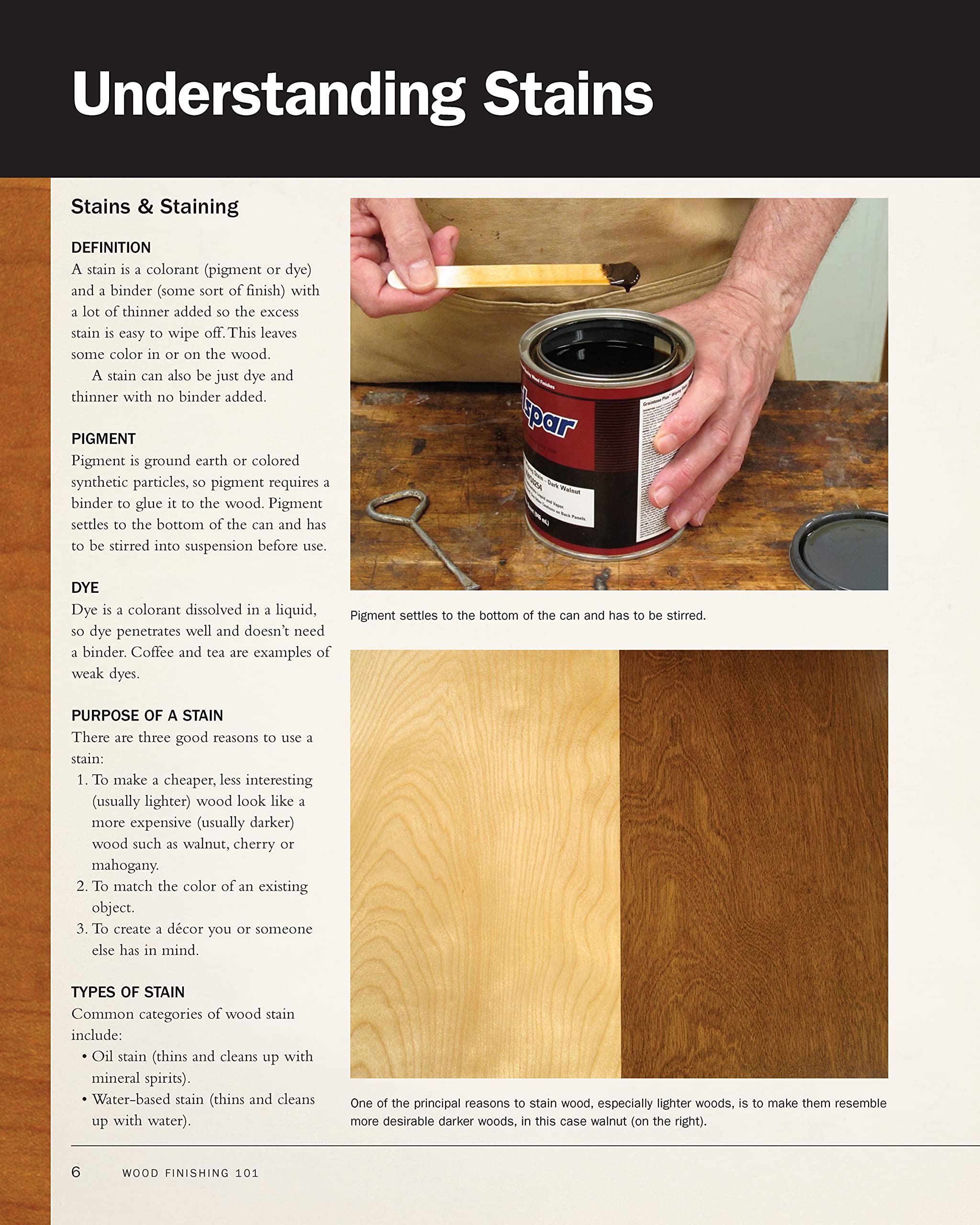 WOOD FINISHING 101 REVISED EDITION