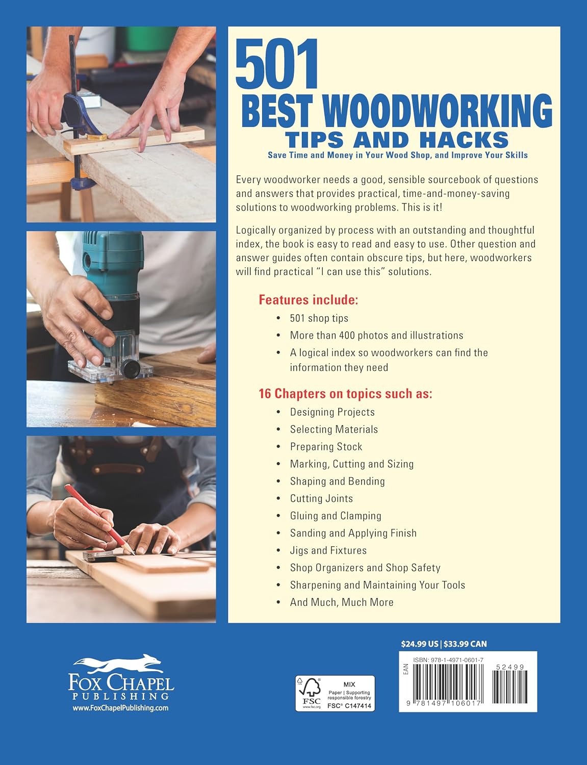 501 BEST WOODWORKING TIPS AND HACKS