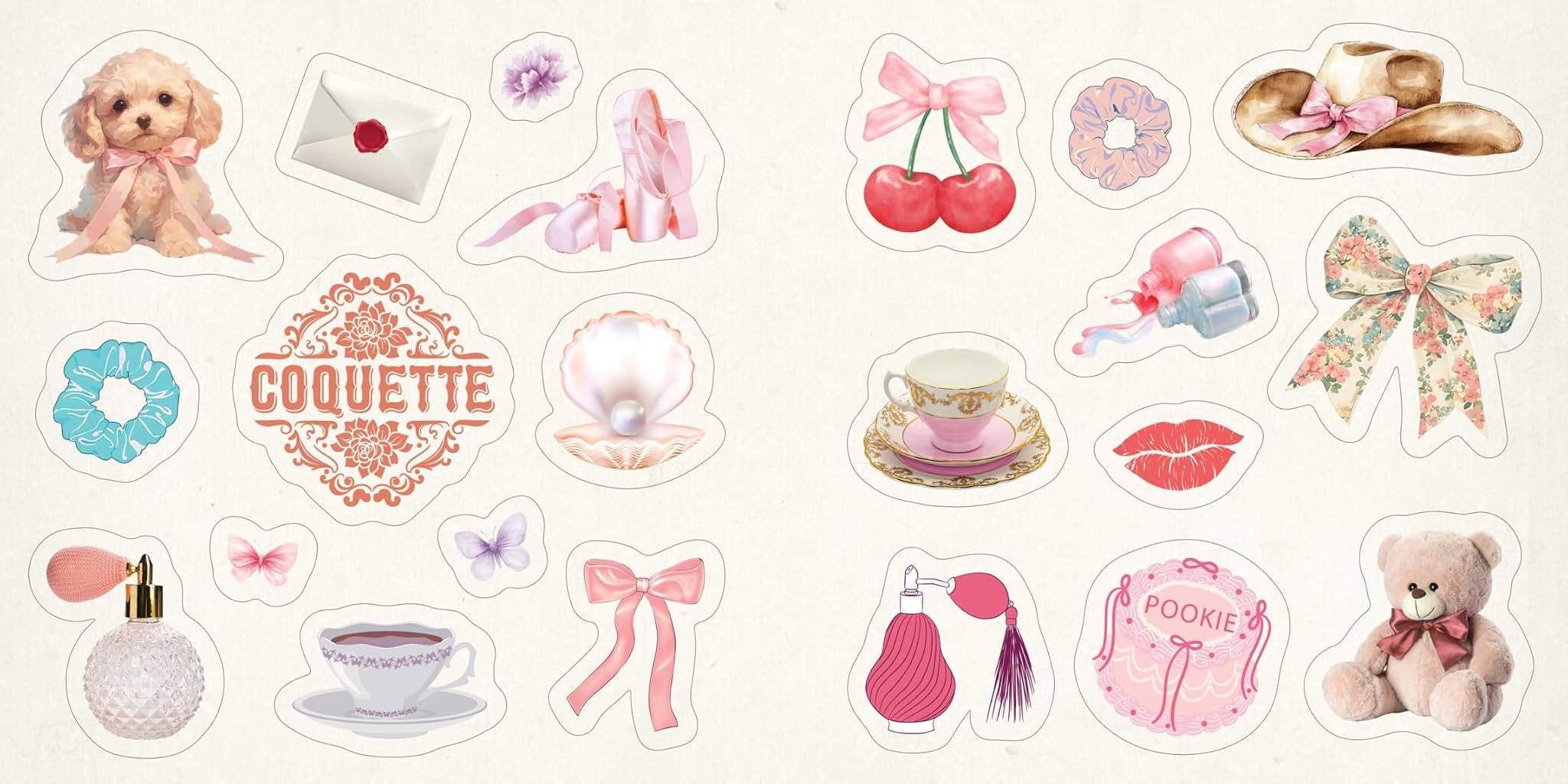 Coquette Sticker Book 500 +