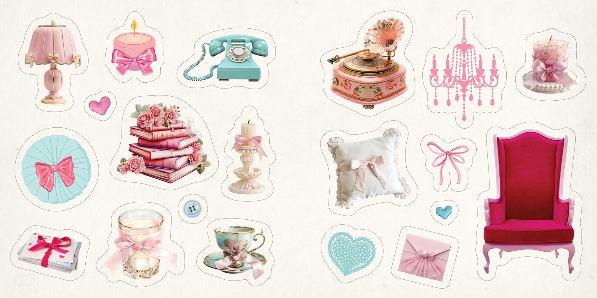 Coquette Sticker Book 500 +