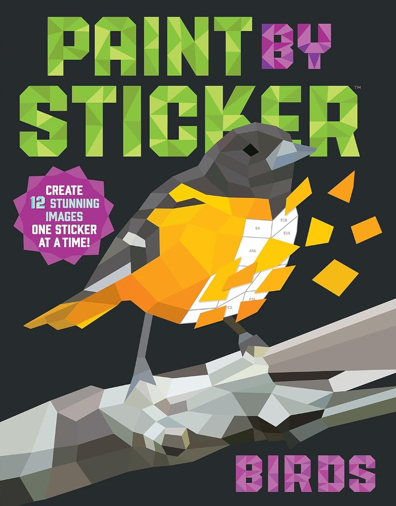 PAINT BY STICKERS BIRDS