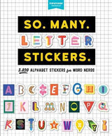 SO MANY STICKERS LETTER