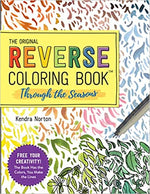 REVERSE COLOURING BOOK SEASONS