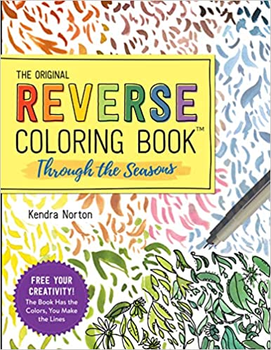 REVERSE COLOURING BOOK SEASONS