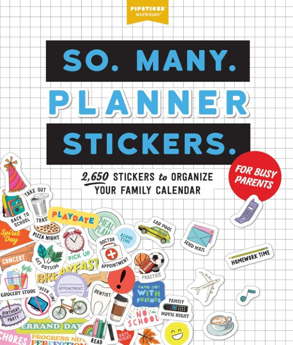 SO MANY STICKERS PLANNER