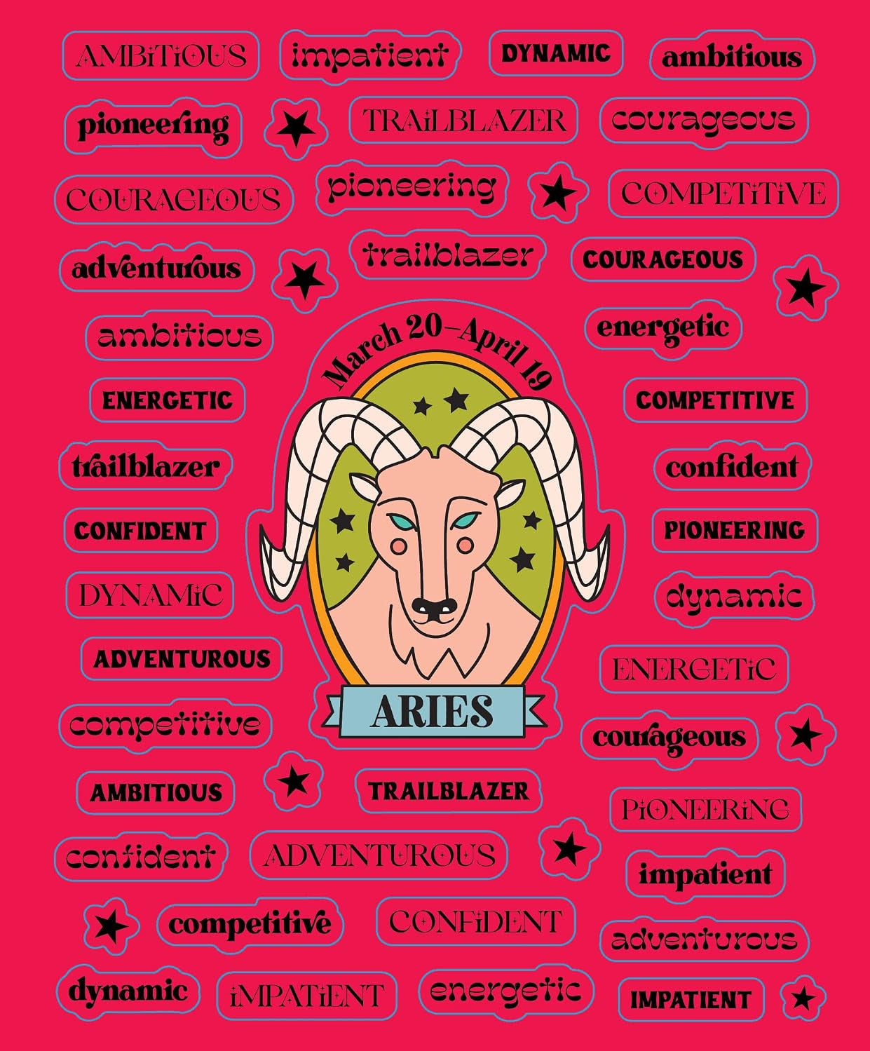 SO MANY STICKERS ASTROLOGY