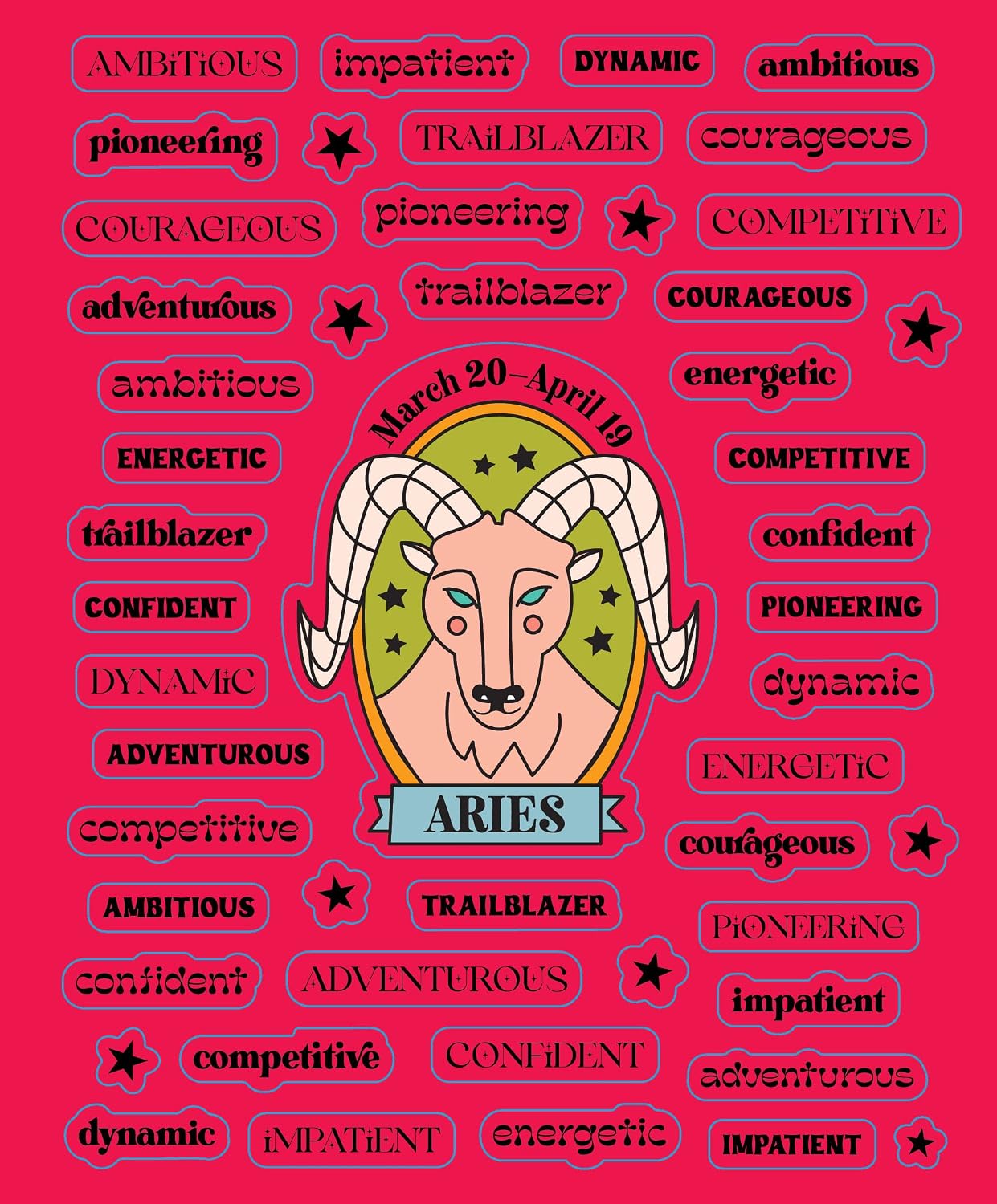 SO MANY STICKERS ASTROLOGY