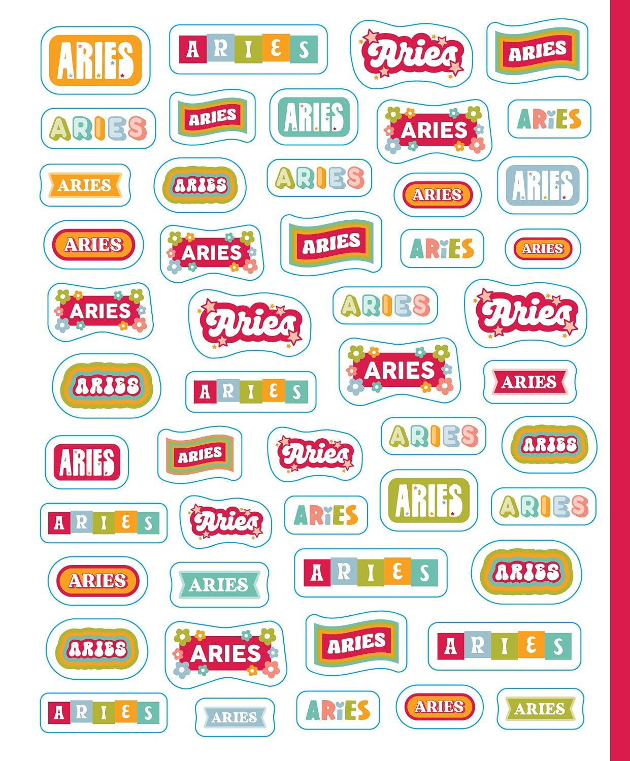 SO MANY STICKERS ASTROLOGY