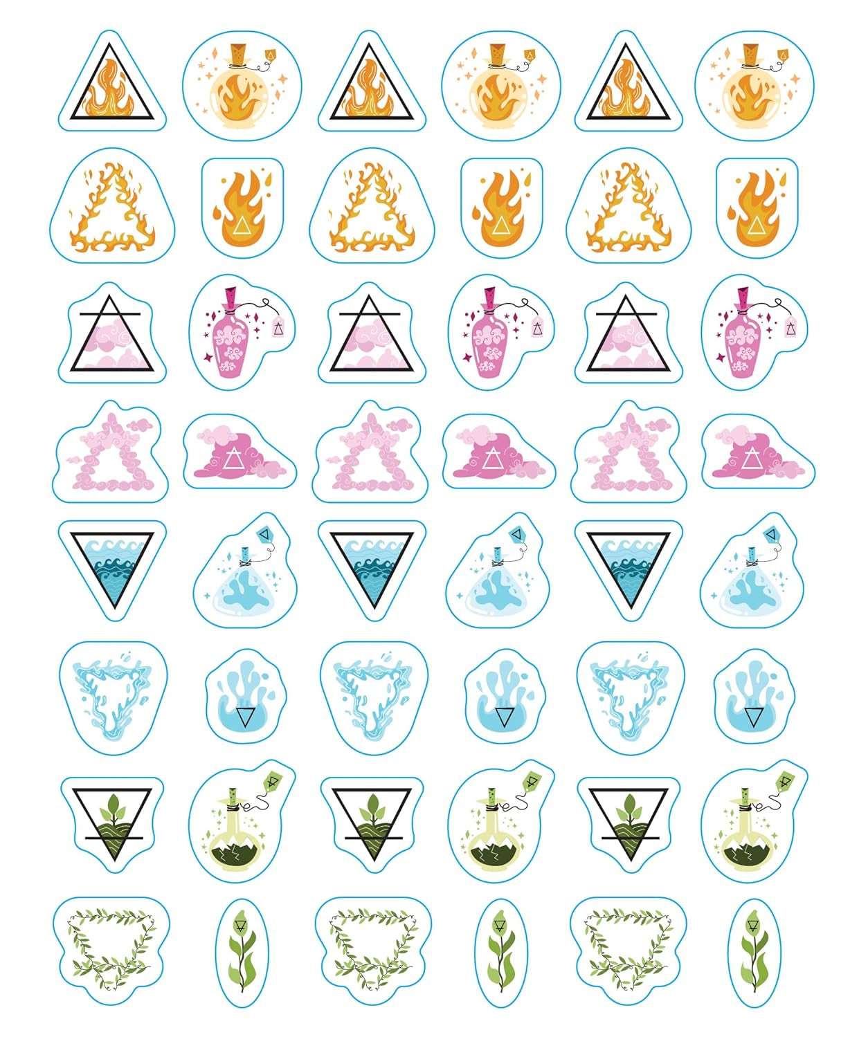 SO MANY STICKERS ASTROLOGY