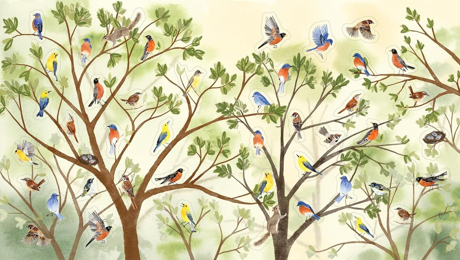 BIRD LOVERS STICKER BOOK