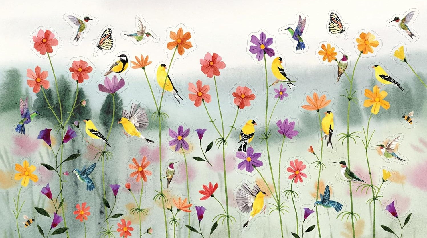 BIRD LOVERS STICKER BOOK