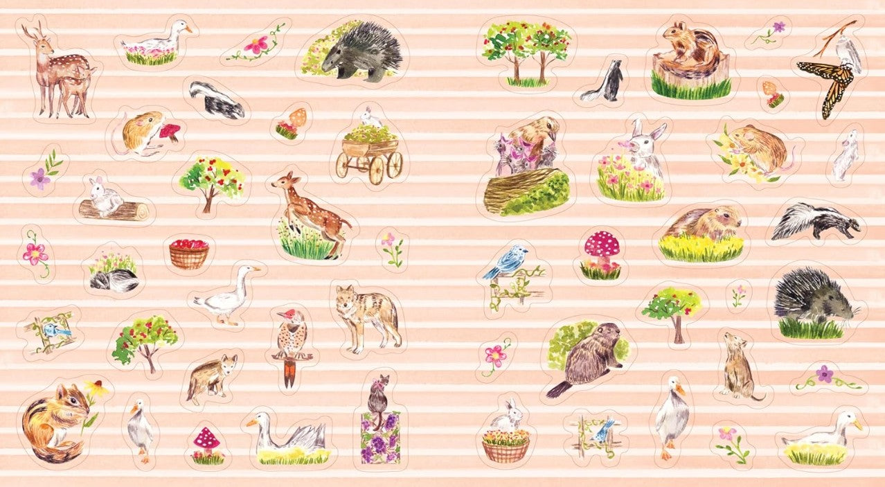 NATURE LOVERS STICKER BOOK