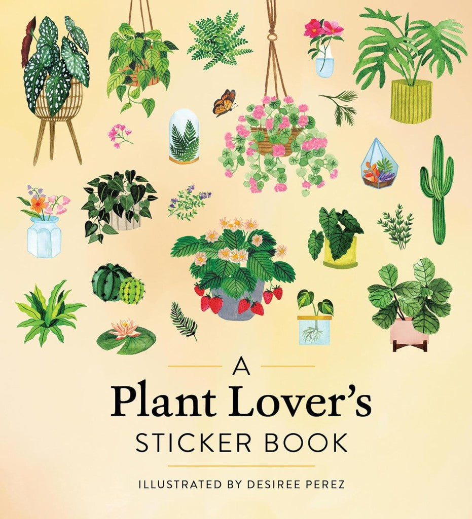 PLANT LOVERS STICKER BOOK