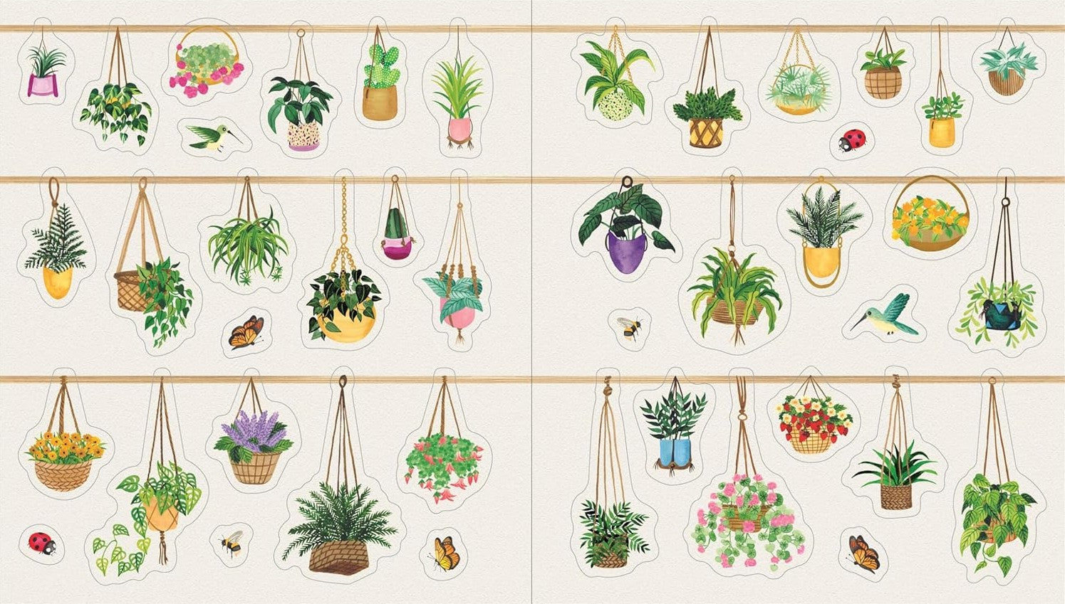 PLANT LOVERS STICKER BOOK