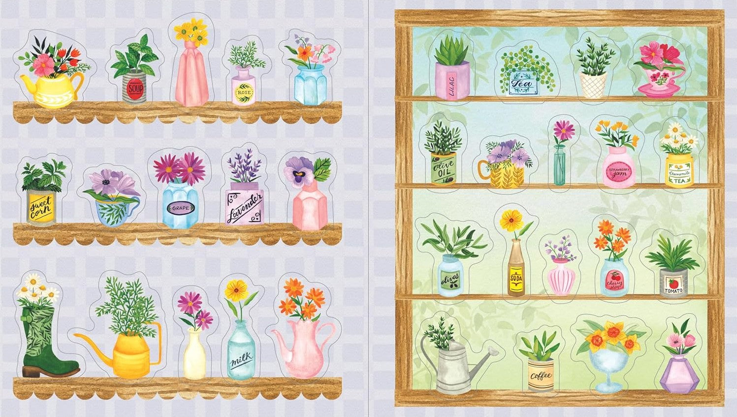 PLANT LOVERS STICKER BOOK